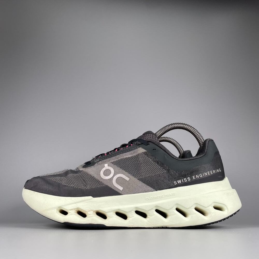 On Running Cloudsurfer Next Women's 8 Gray Green Athletic Sneaker Running Shoes